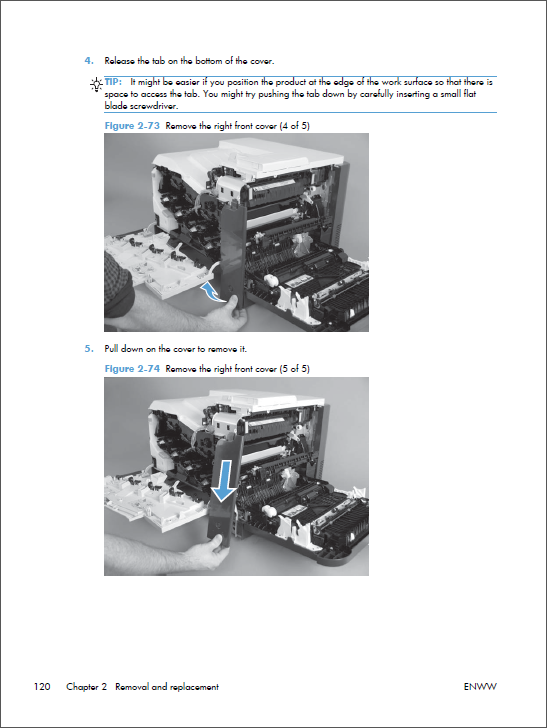 HP Color LaserJet M551 Service Manual-4